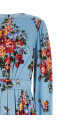 'Mazzo di Fiori' dress BLUE