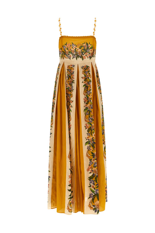 'Sand Hilo Stripes Maxi' dress Yellow