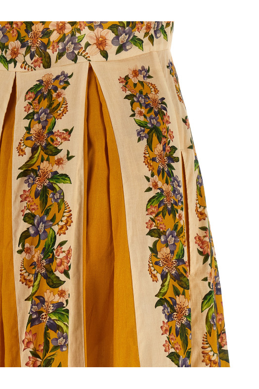 'Sand Hilo Stripes Maxi' dress Yellow