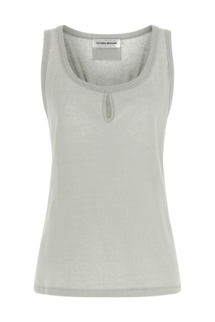 'Split' tank top Gray