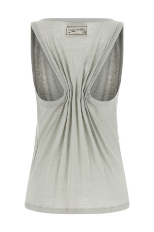 'Split' tank top Gray