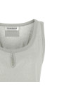 'Split' tank top Gray