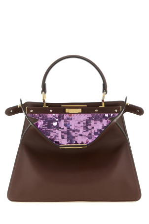 'Peekaboo ISeeU' medium handbag Brown