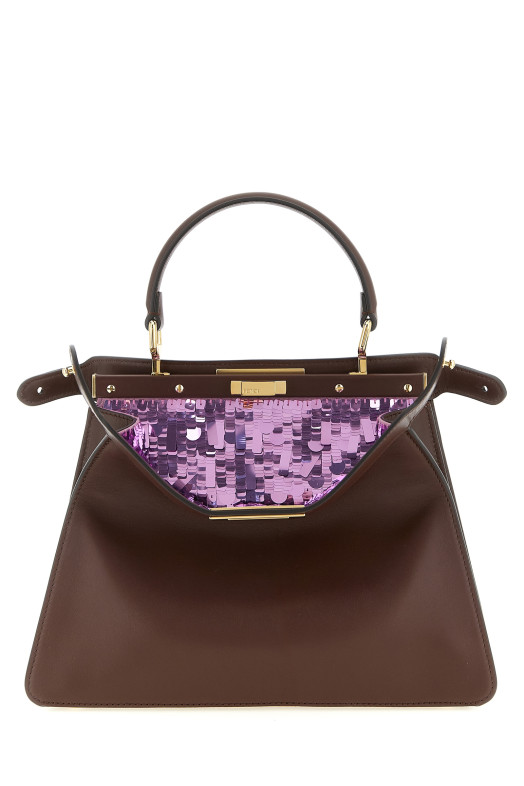 'Peekaboo ISeeU' medium handbag Brown