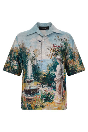 'Chateau Fountain Camp' shirt Multicolor