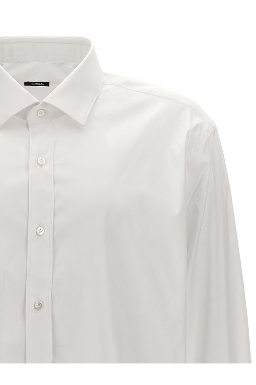 Poplin shirt White