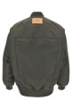 'Curved Hem' bomber jacket Gray