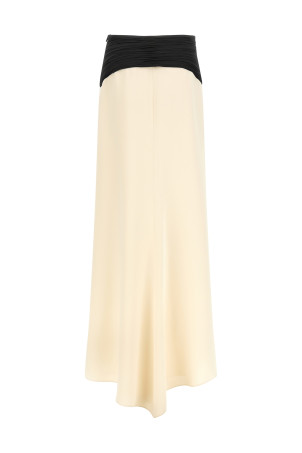 Valentino Garavani Cady Couture skirt Black-grey