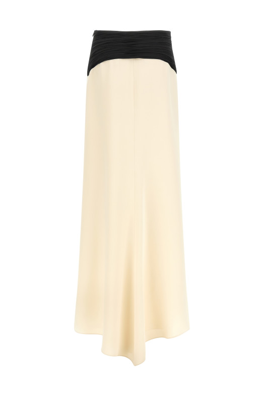 Valentino Garavani Cady Couture skirt Black-grey