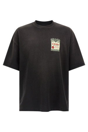 'Chateau Stamp' T-shirt Black