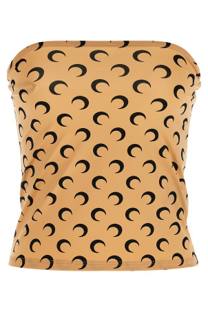 'All Over Moon' top Beige