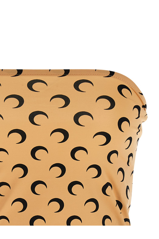 'All Over Moon' top Beige