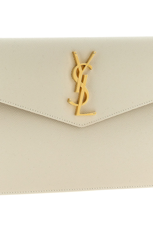 'Uptown' clutch White