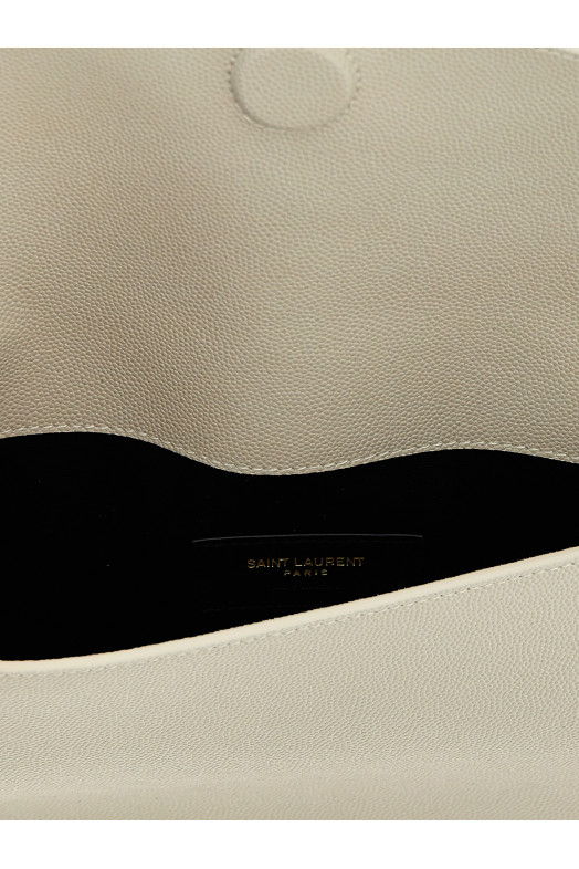 'Uptown' clutch White