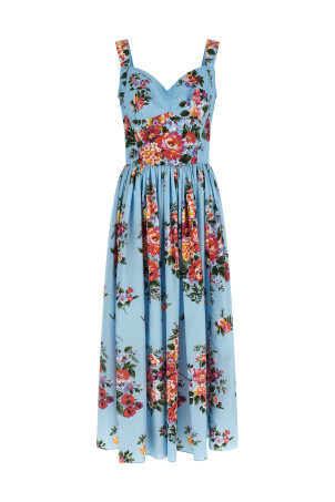 'Mazzo di Fiori' dress BLUE