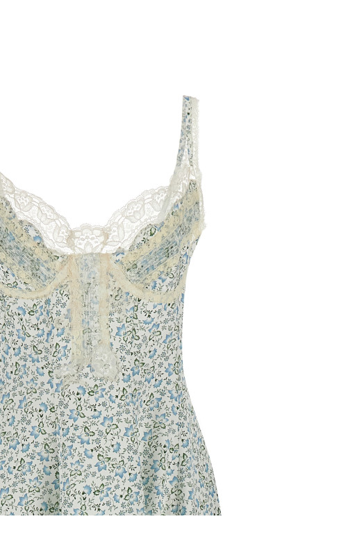 Floral lace dress Multicolor