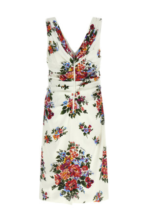 'Mazzo di Fiori' dress White