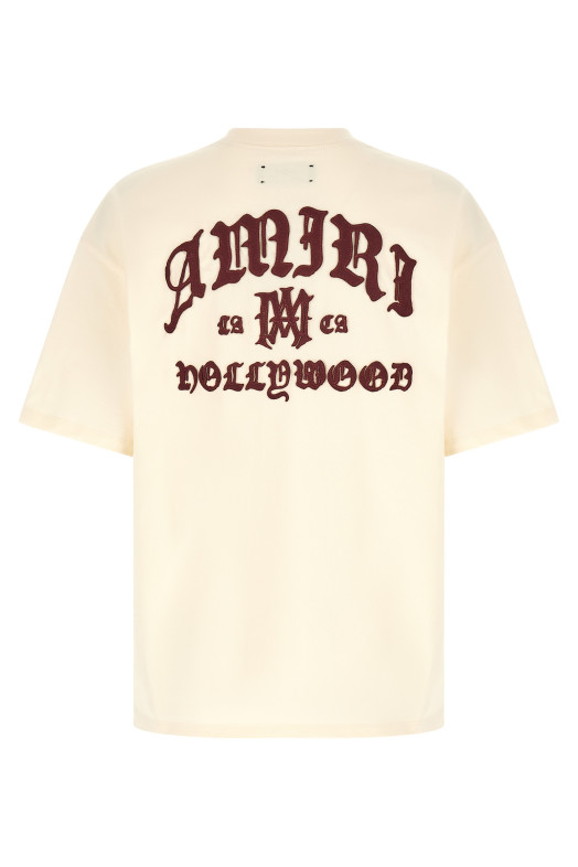 'Amiri Hollywood' T-shirt Beige
