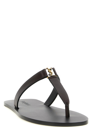 'Babylone' sandals Brown