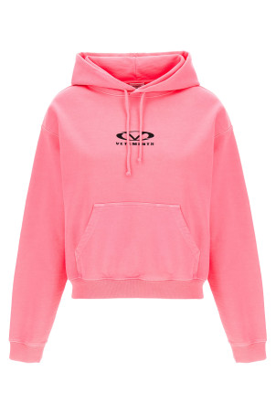'Oval Logo' hoodie Pink