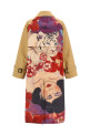 'Ninfa' capsule 'A Weekend With An Artist' trench coat Beige