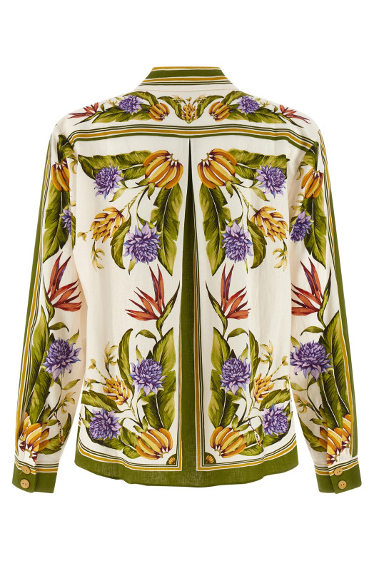 'Sand Tropical Scarf' shirt Multicolor