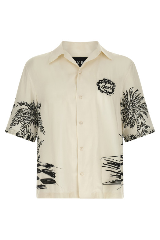 'Chateau Sketch' shirt Black-grey