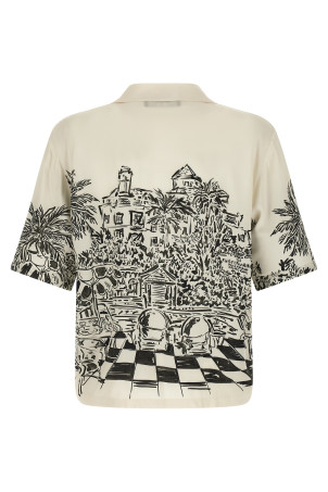 'Chateau Sketch' shirt Black-grey