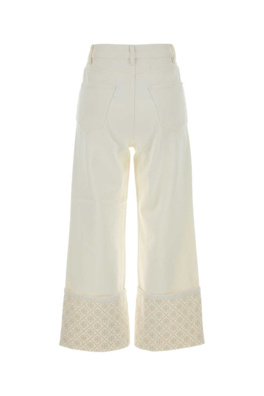 White denim jeans White TORY BURCH (183553)