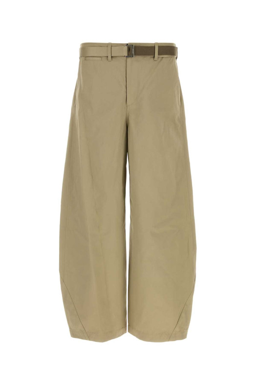 Khaki cotton chino pant SACAI (2603909M)
