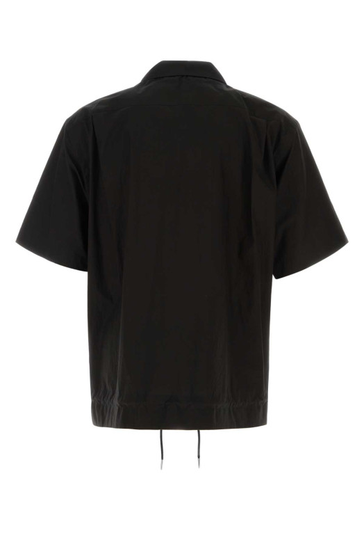 Black poplin oversize shirt SACAI (2603922M)