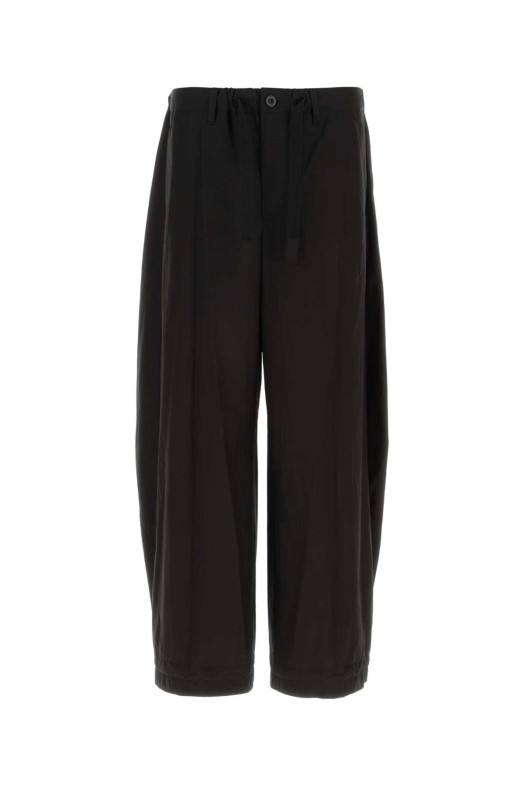 Black cotton wide-leg pant SACAI (2603923M)