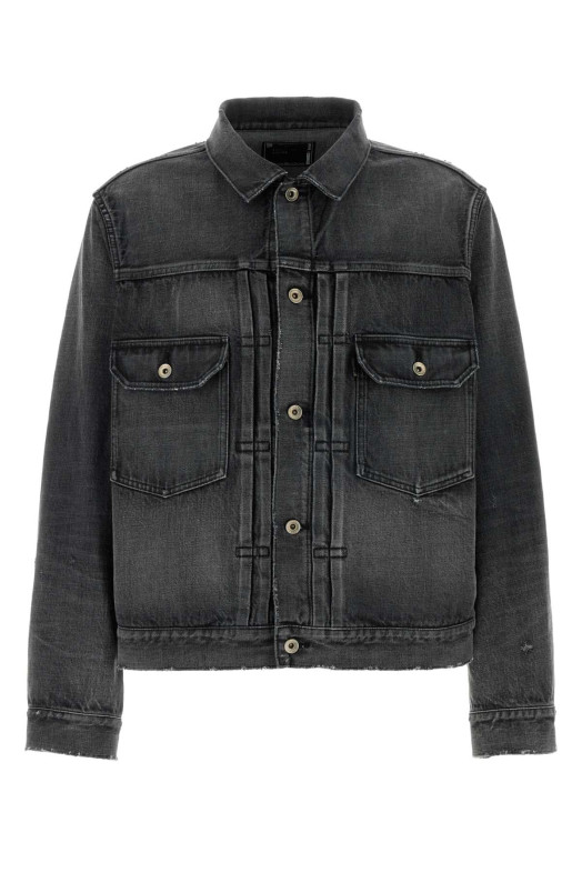 Black denim jacket SACAI (2603964M)