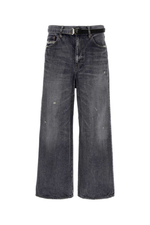 Black denim jeans SACAI (2603965M)