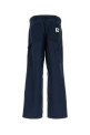 Navy blue twill Sacai x Carhartt WIP pant Black SACAI BY CARHARTT (2603993M)