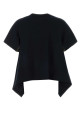Black cotton t-shirt SACAI (2608404)