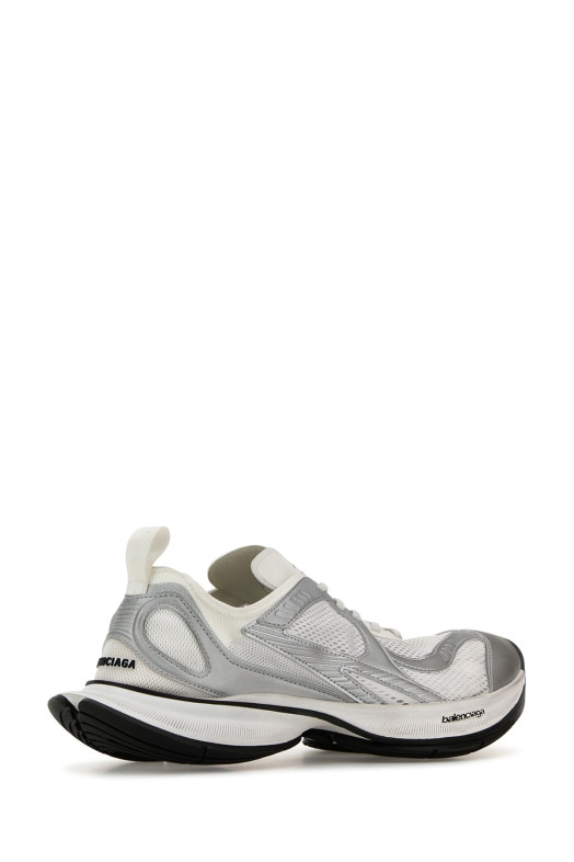 White mesh and rubber Circuit sneakers White/Black BALENCIAGA (793945WFLGY)