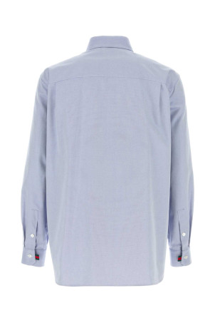 Powder blue oxford shirt GUCCI (852704ZASM7)