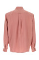 Pink silk shirt SAINT LAURENT (854252Y070N)