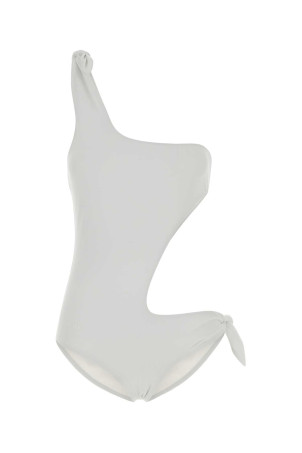 White stretch nylon swimsuit GUCCI (865006XHALK)