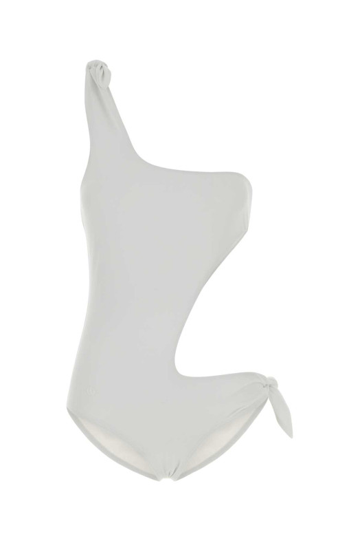 White stretch nylon swimsuit GUCCI (865006XHALK)