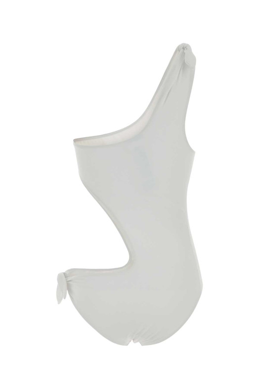 White stretch nylon swimsuit GUCCI (865006XHALK)