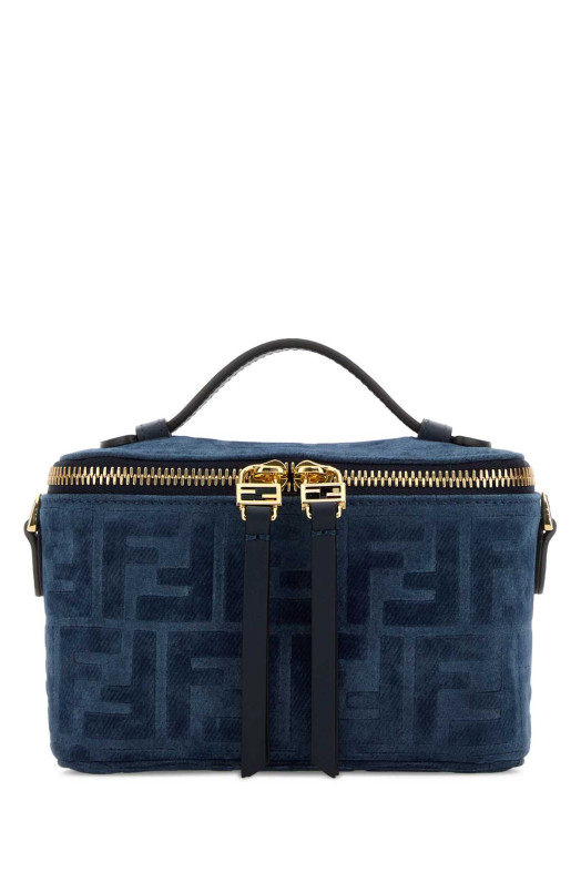 Blue velvet Fendi Vanity handbag FENDI (8BS108AVR6)