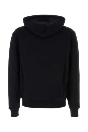 Black cotton sweatshirt AMI (BFUSW435730)