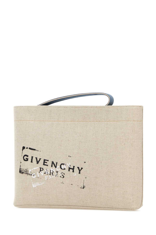 Sand canvas clutch GIVENCHY (BK60FVK21J)