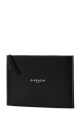 Black leather large Antigona Stamped clutch GIVENCHY (BK60FXK21L)