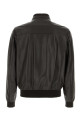 Dark brown leather Carasco jacket MOORER (CARASCOP14)
