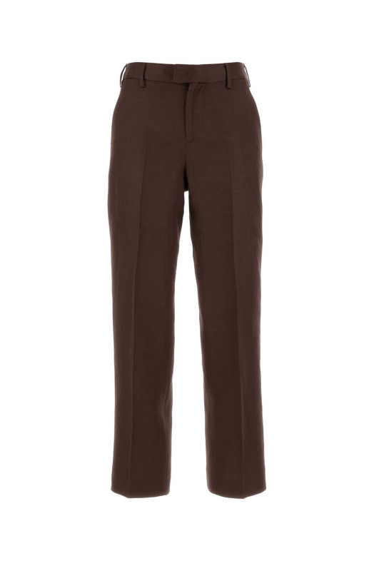 Chocolate twill Emma pant PT TORINO (CDVSEAZ00STDSP14)