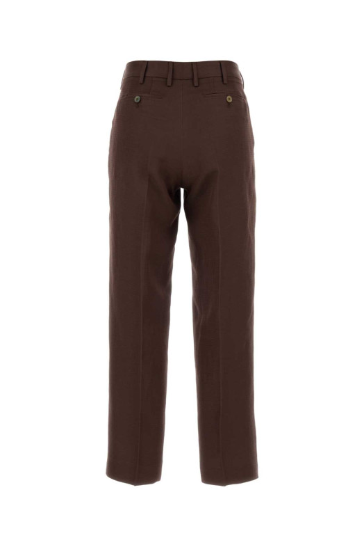 Chocolate twill Emma pant PT TORINO (CDVSEAZ00STDSP14)