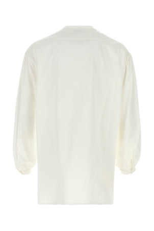 White poplin shirt Black YOHJI YAMAMOTO (HKB15054)